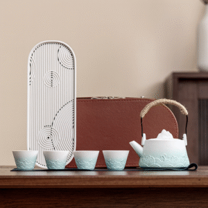 Дорожній чайний набір Ніжна Хвиля 7 предметів