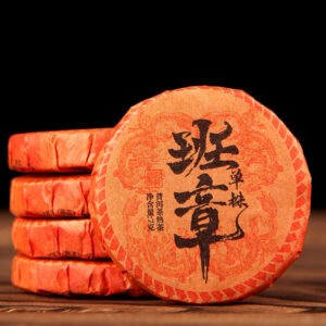Чай порційний Шу Пуер Мэнхай Лаобаньчжан Міні млинець 8г