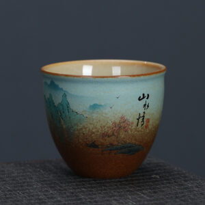 Піала керамічна «Гірський пейзаж» 150 мл